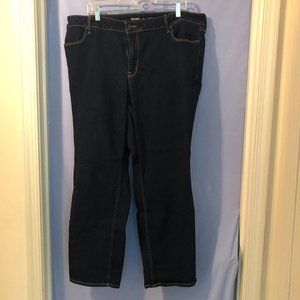 High-Rise Straight Jeans